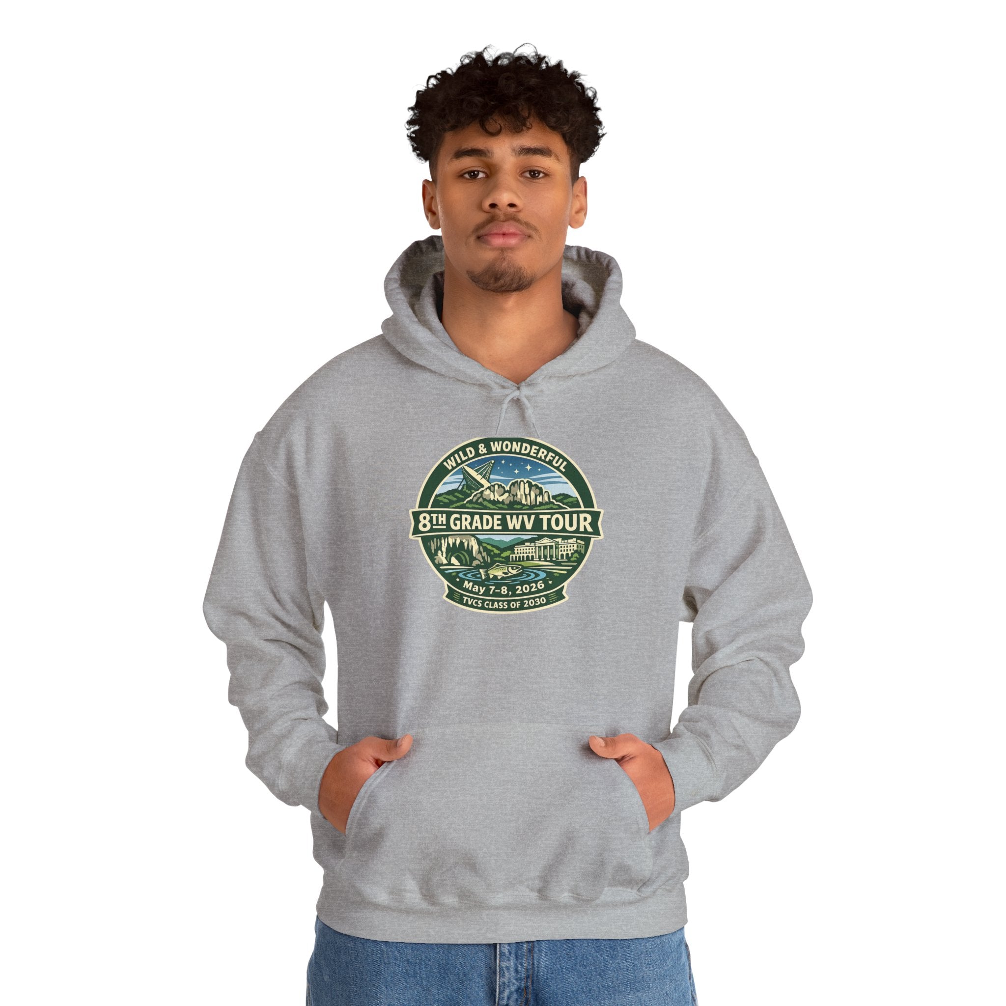 2026 TVCS 8th Grade WV Tour Hoodie
