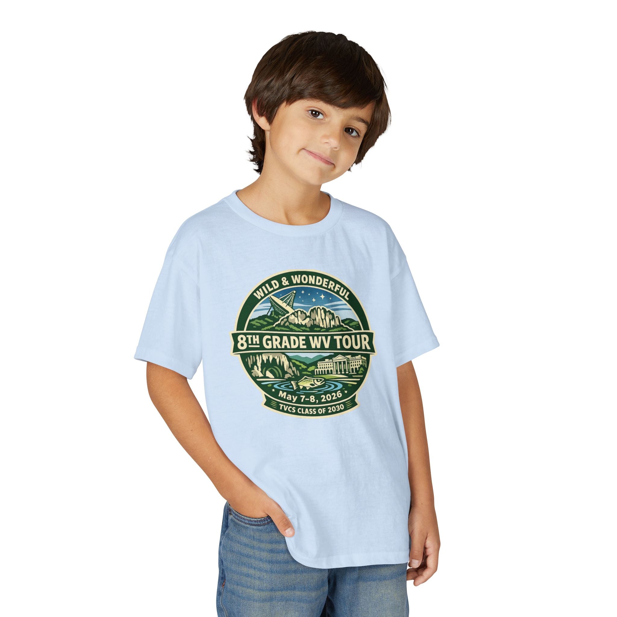 Youth - 2026 TVCS 8th Grade WV Tour T-shirt