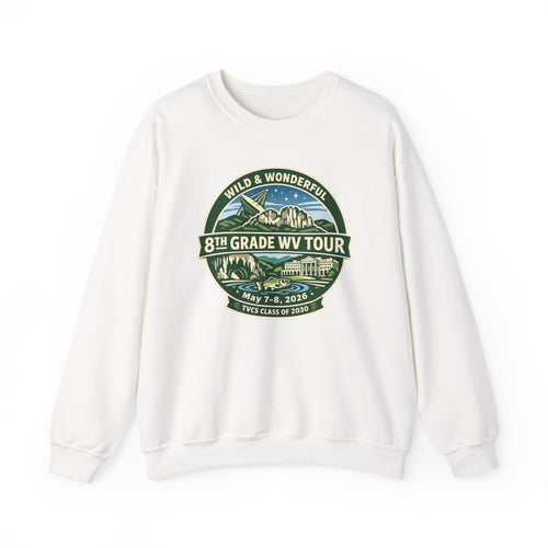 2026 TVCS 8th Grade WV Tour Heavy Blend™ Crewneck Sweatshirt