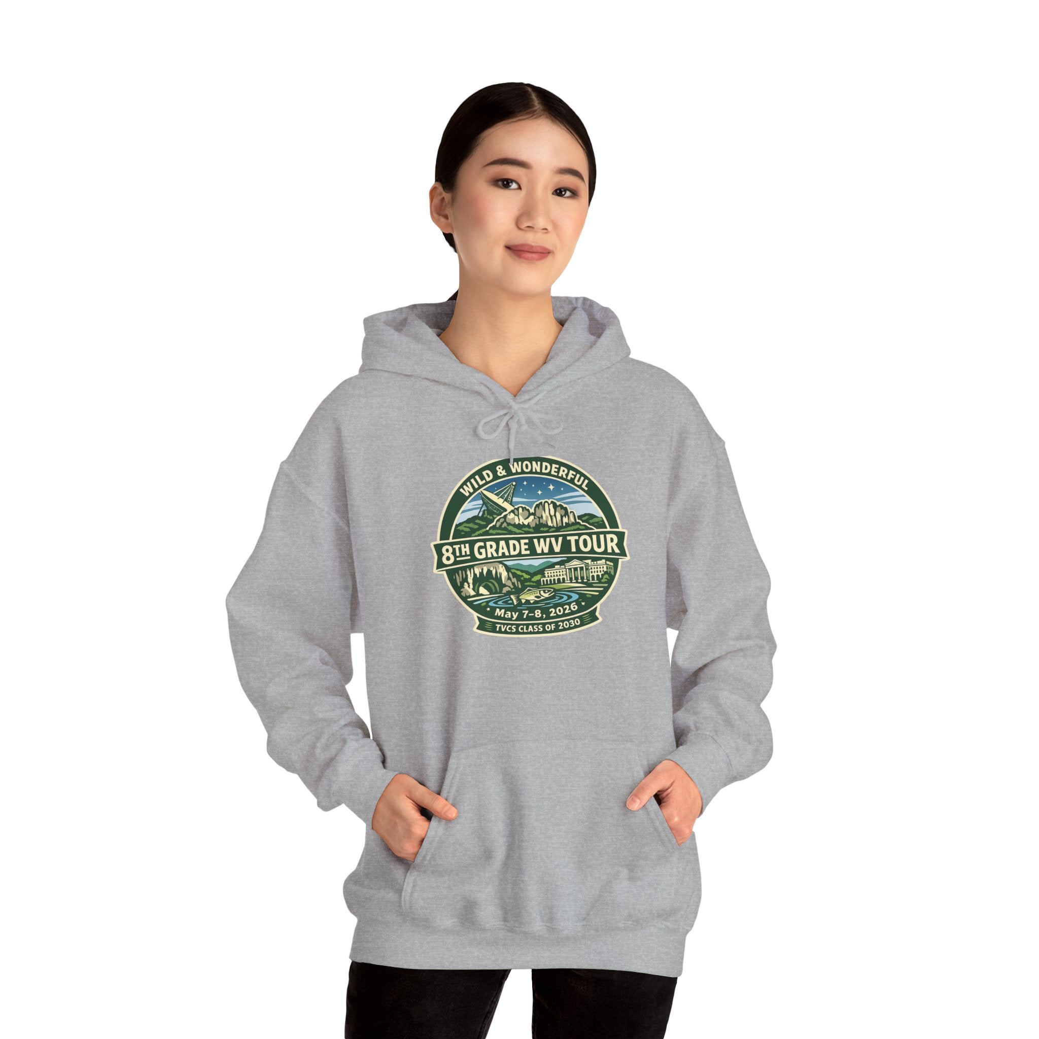 2026 TVCS 8th Grade WV Tour Hoodie