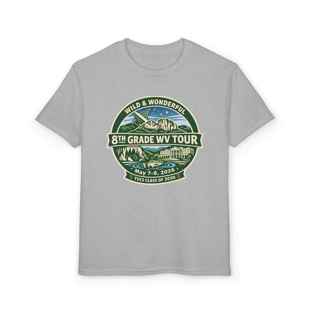 Youth - 2026 TVCS 8th Grade WV Tour T-shirt