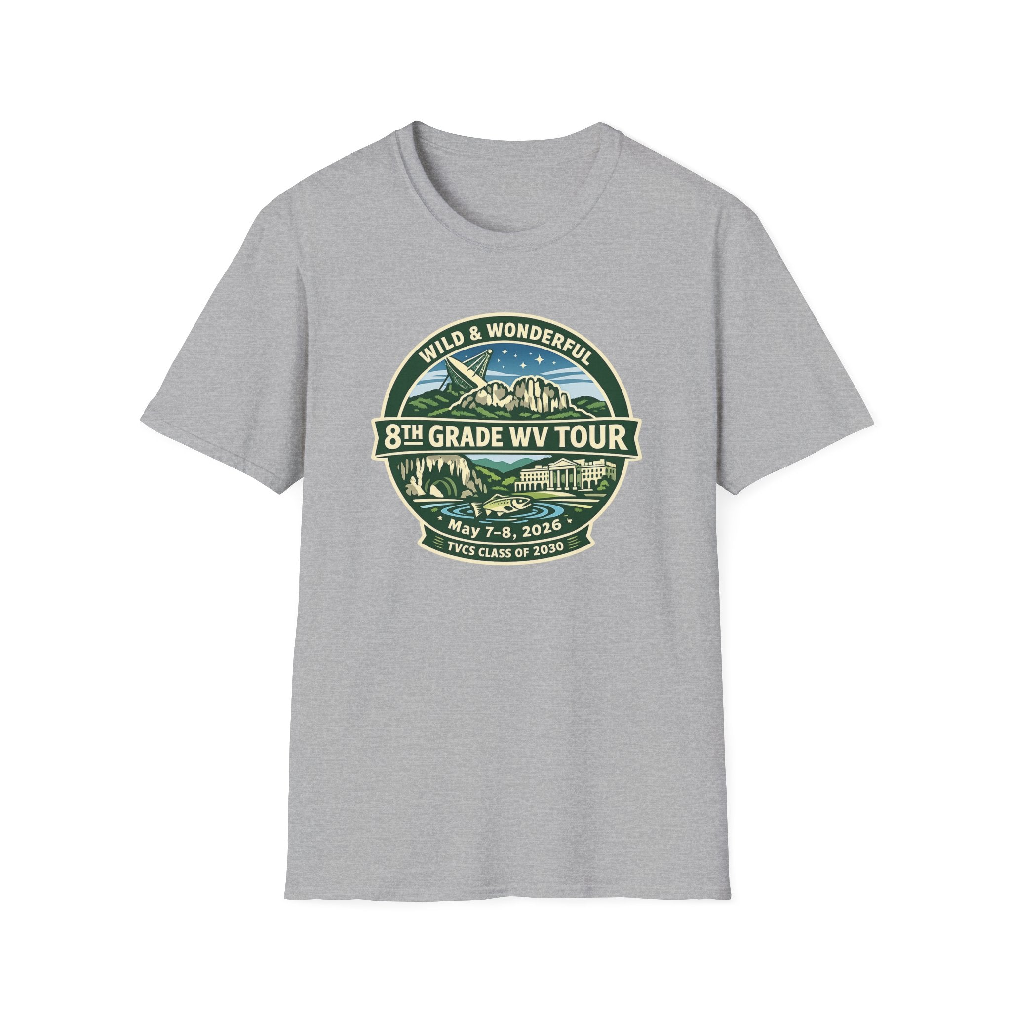TVCS 2026 8th Grade Tour Shirt