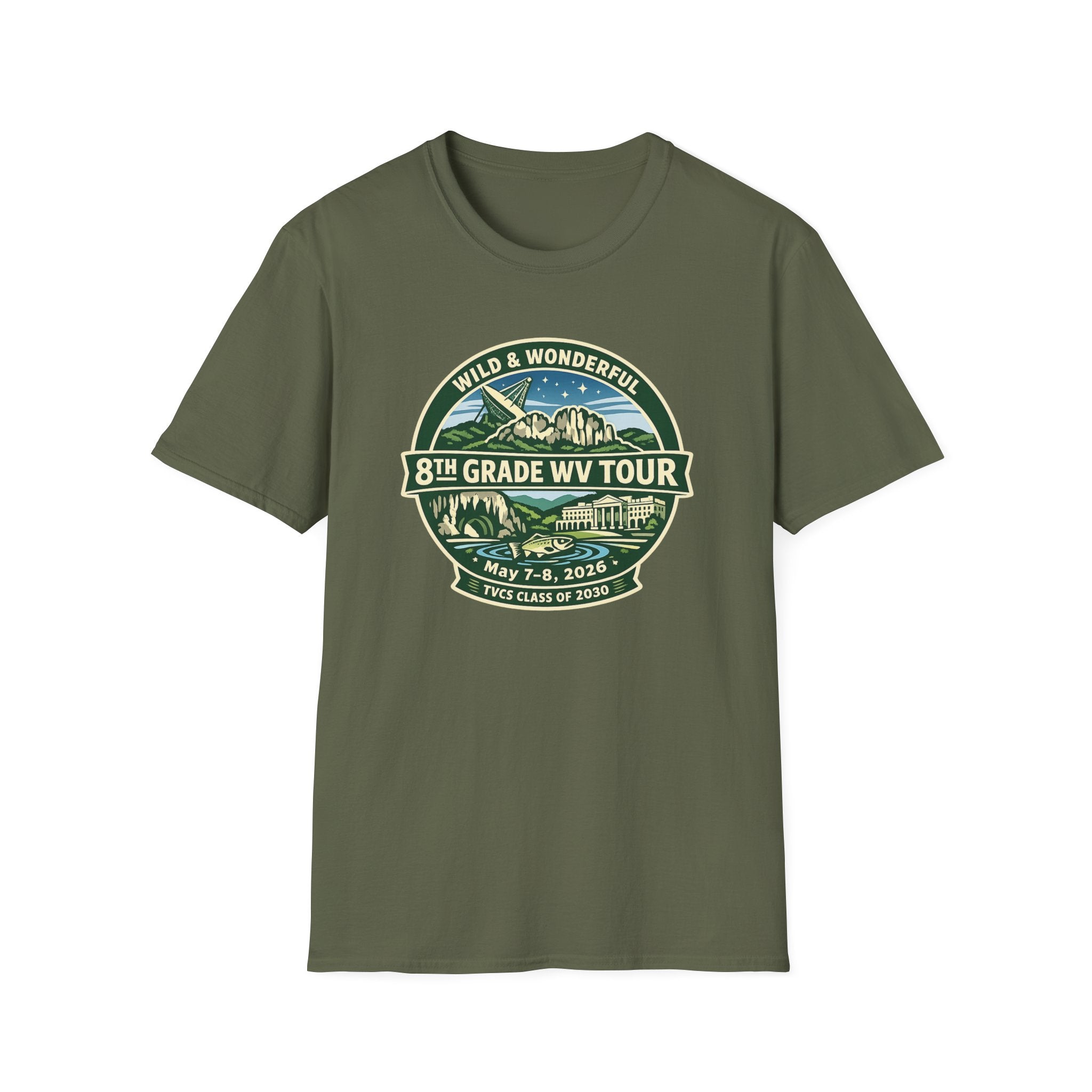 TVCS 2026 8th Grade Tour Shirt