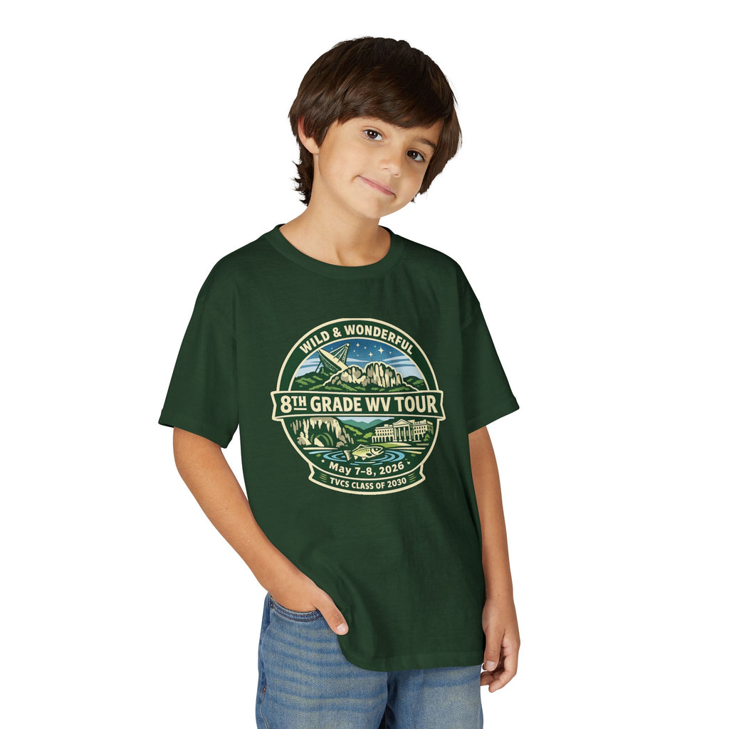 Youth - 2026 TVCS 8th Grade WV Tour T-shirt