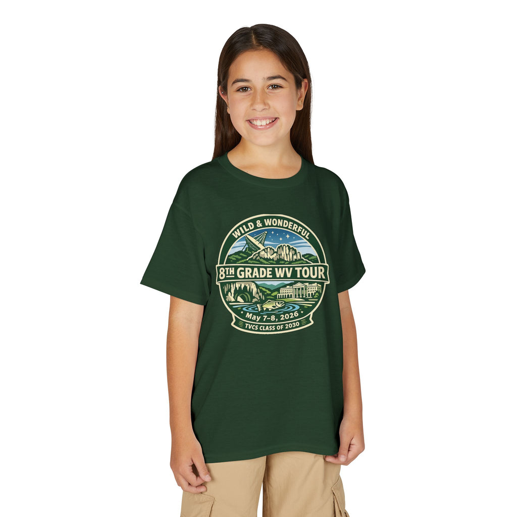 Youth - 2026 TVCS 8th Grade WV Tour T-shirt