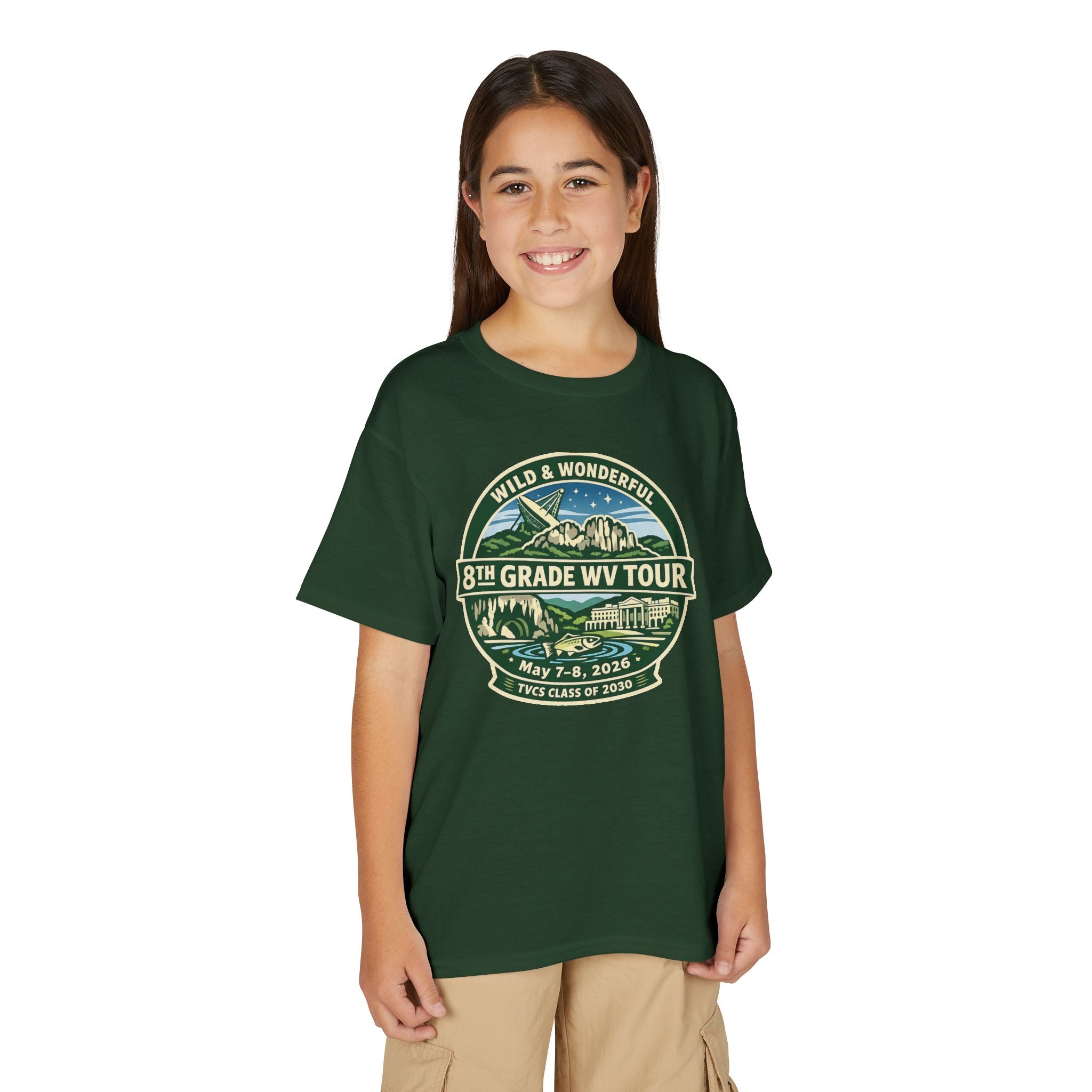 Youth - 2026 TVCS 8th Grade WV Tour T-shirt