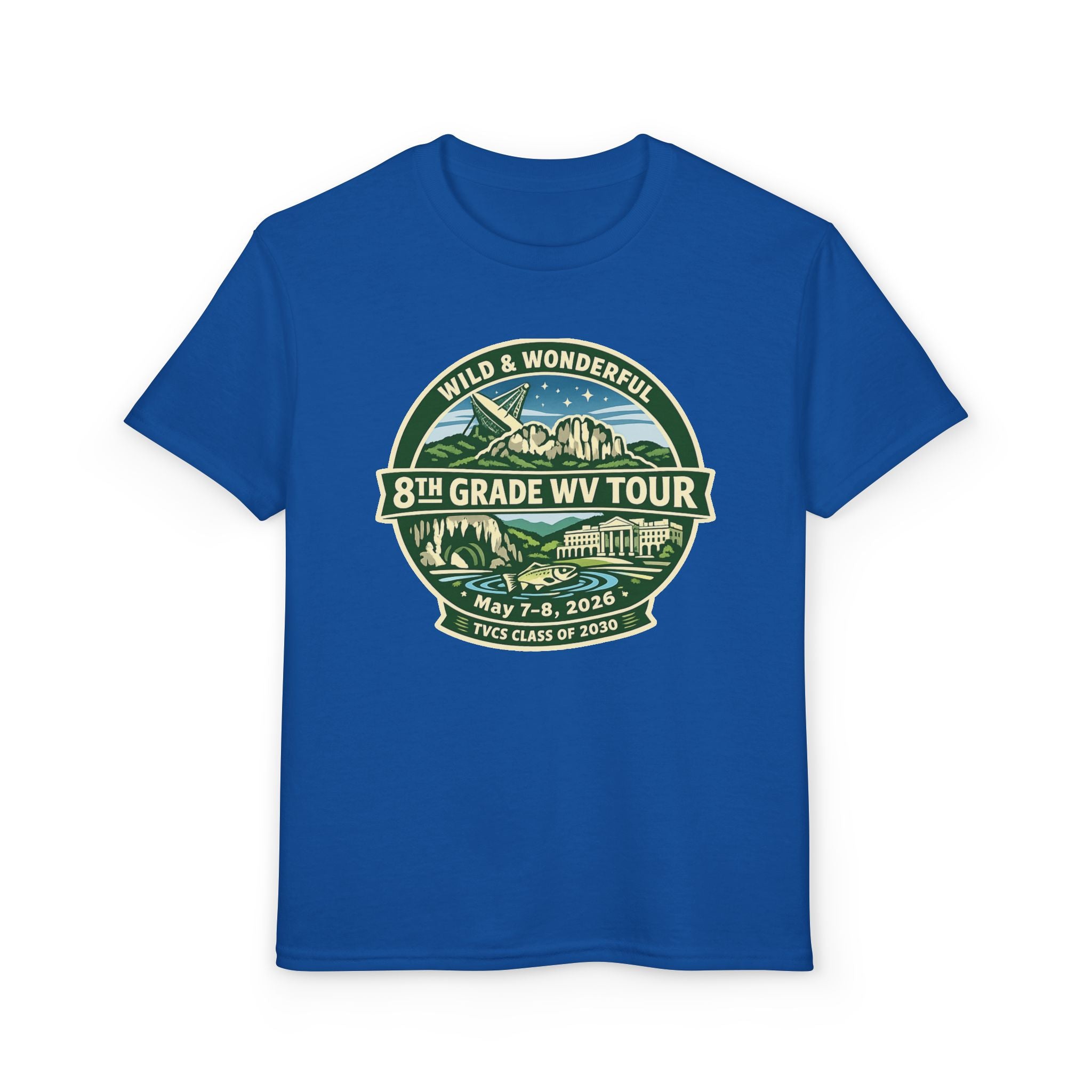 Youth - 2026 TVCS 8th Grade WV Tour T-shirt