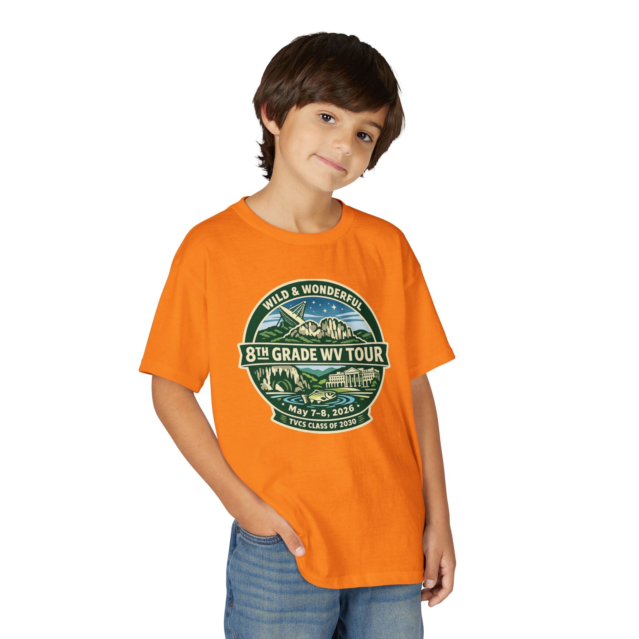 Youth - 2026 TVCS 8th Grade WV Tour T-shirt