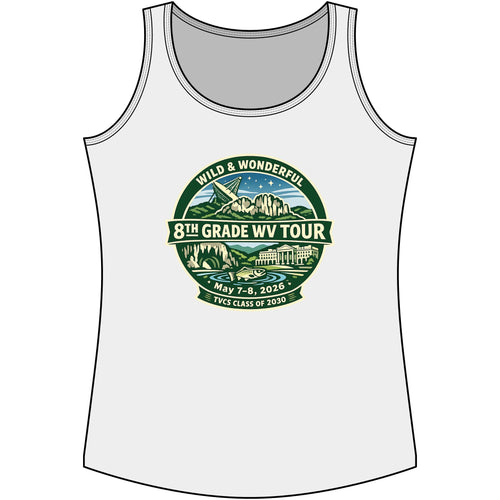 2026 TVCS 8th Grade WV Tour Cotton Tank Top