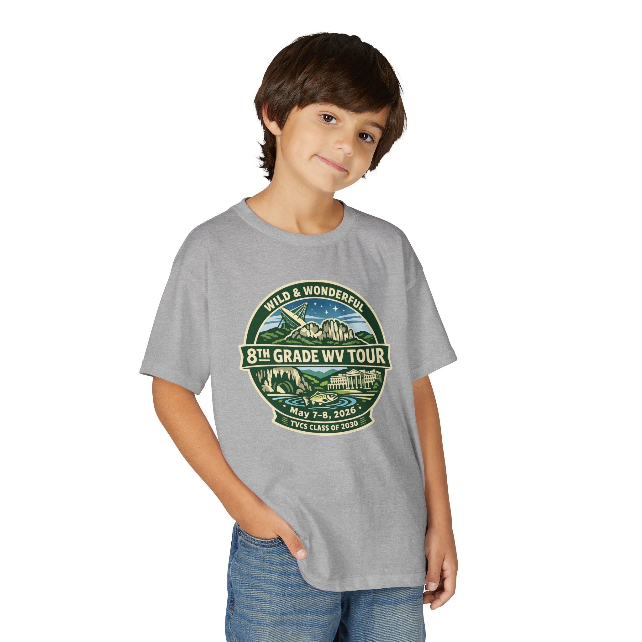 Youth - 2026 TVCS 8th Grade WV Tour T-shirt