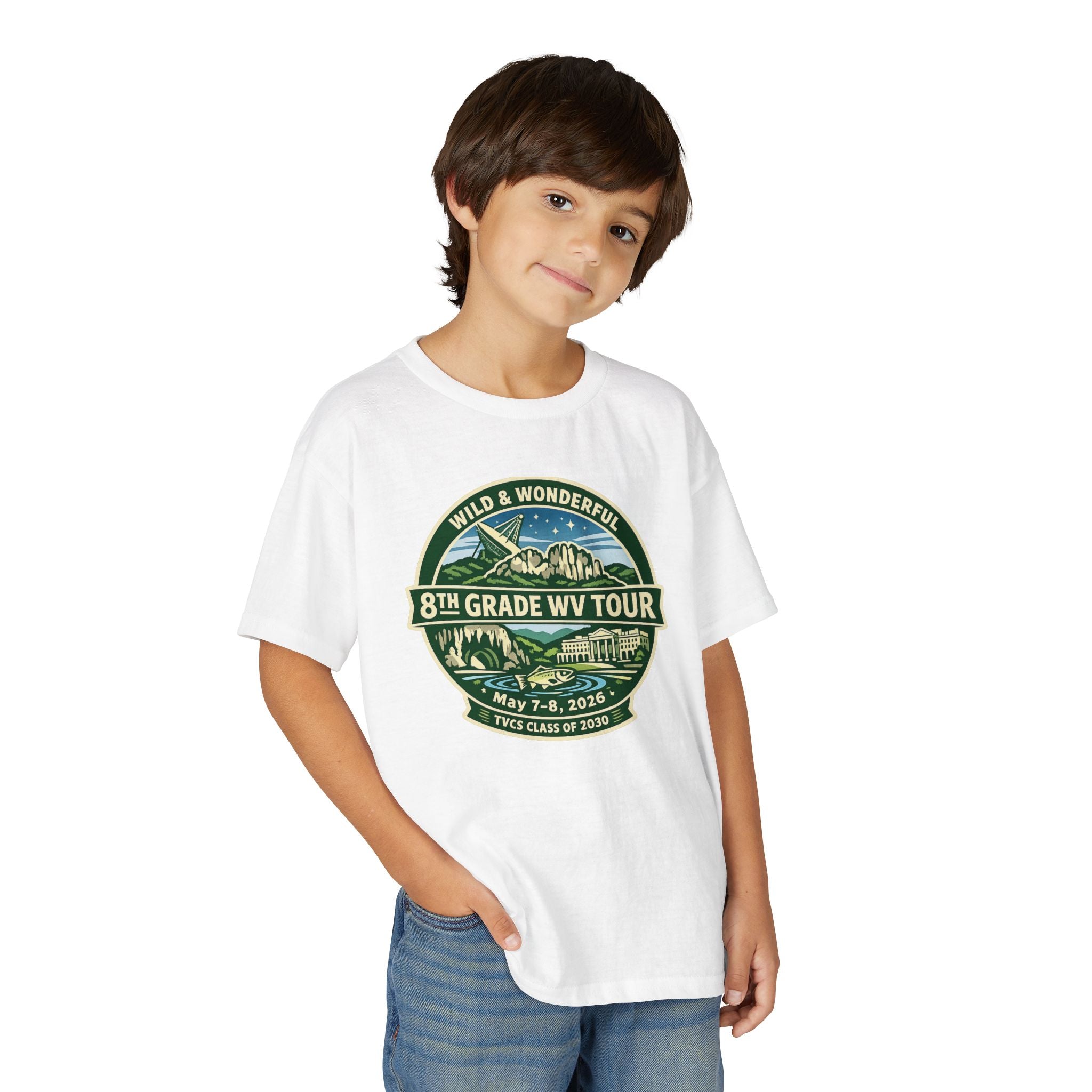 Youth - 2026 TVCS 8th Grade WV Tour T-shirt